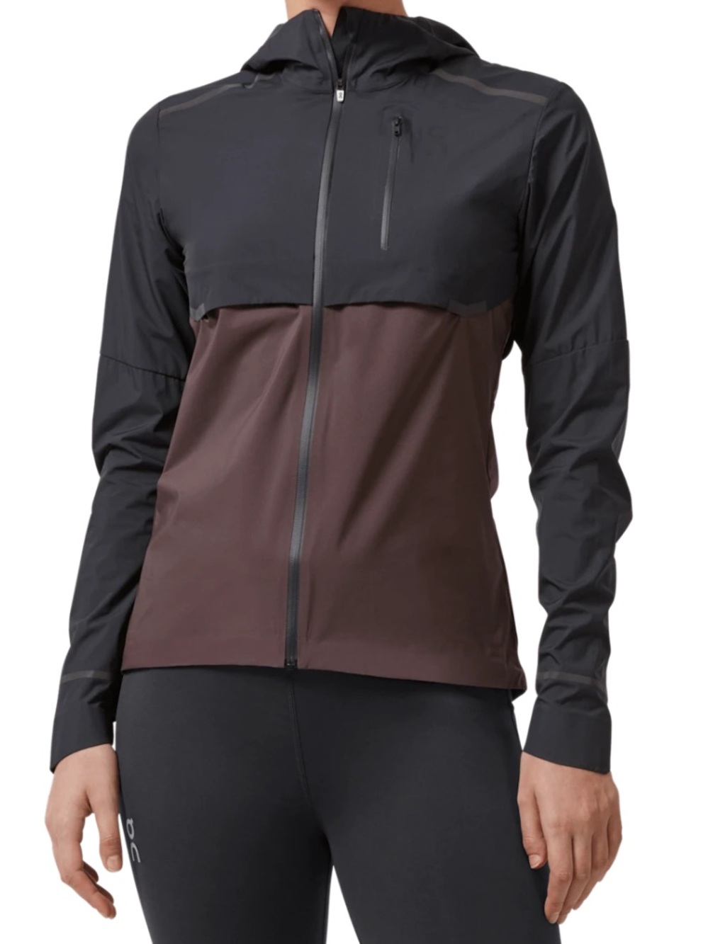 On Running Womens Lightweight Hooded Windbreaker Jacket